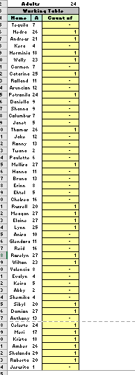 excel - image 1 - student project