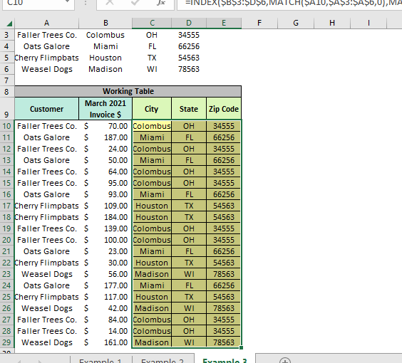 excel - image 3 - student project