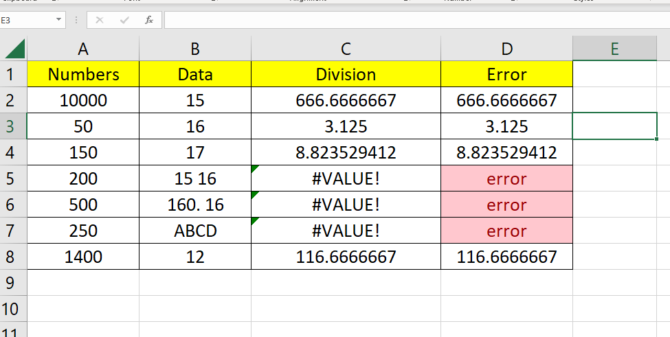 excel - image 2 - student project