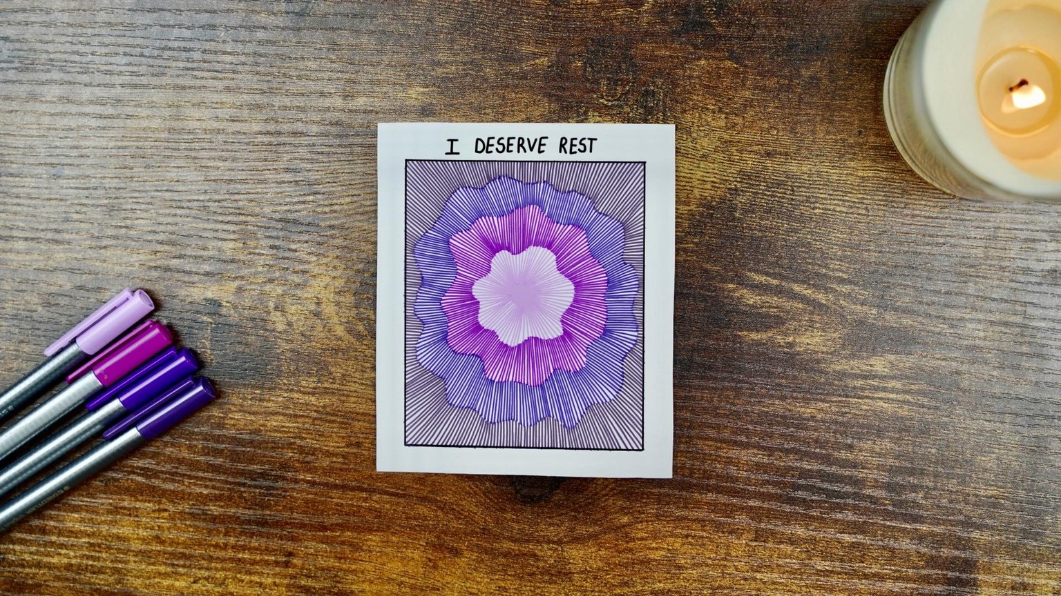 Meditative Patterns & Affirmations for Better Sleep - image 5 - student project