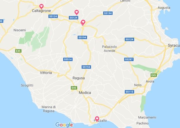 Sicilian Wedding Map - image 1 - student project
