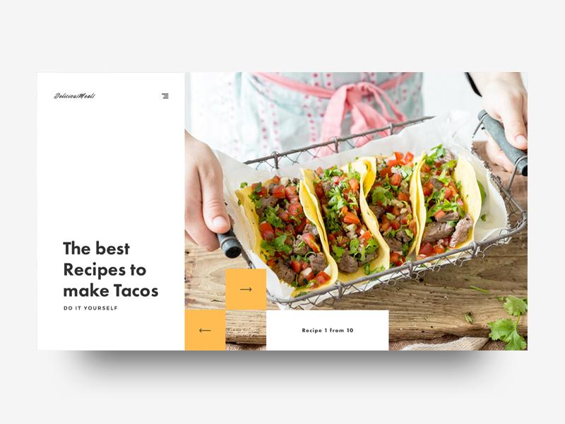 My first skillshare project  -  DeliciousMeals - image 2 - student project