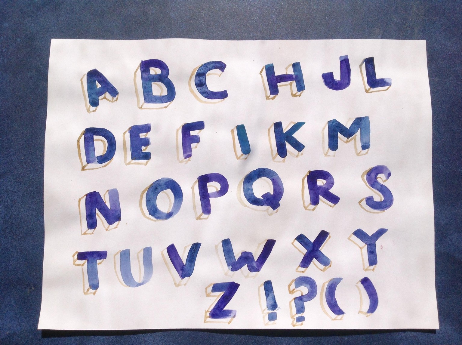 Block Letters - image 1 - student project