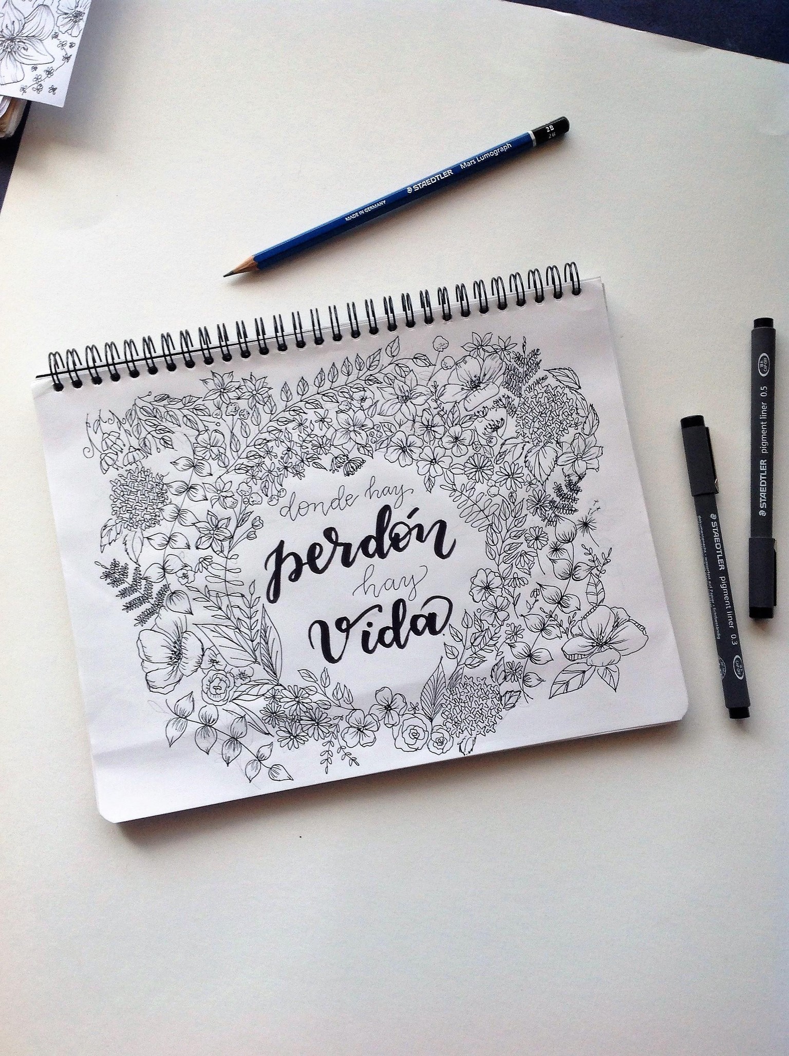Floral Illustration - image 3 - student project