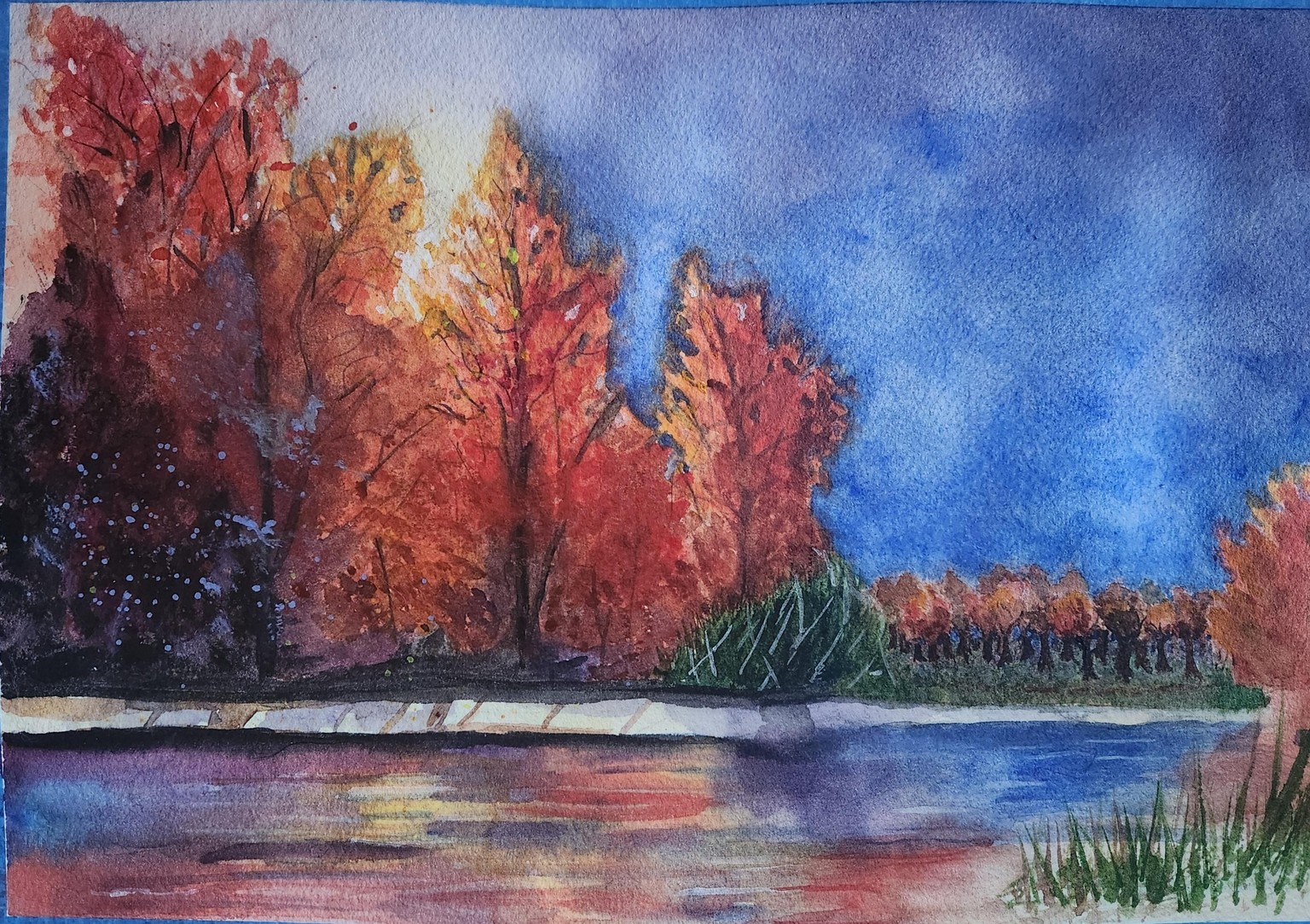 Autumn Landscape w/Will - image 1 - student project
