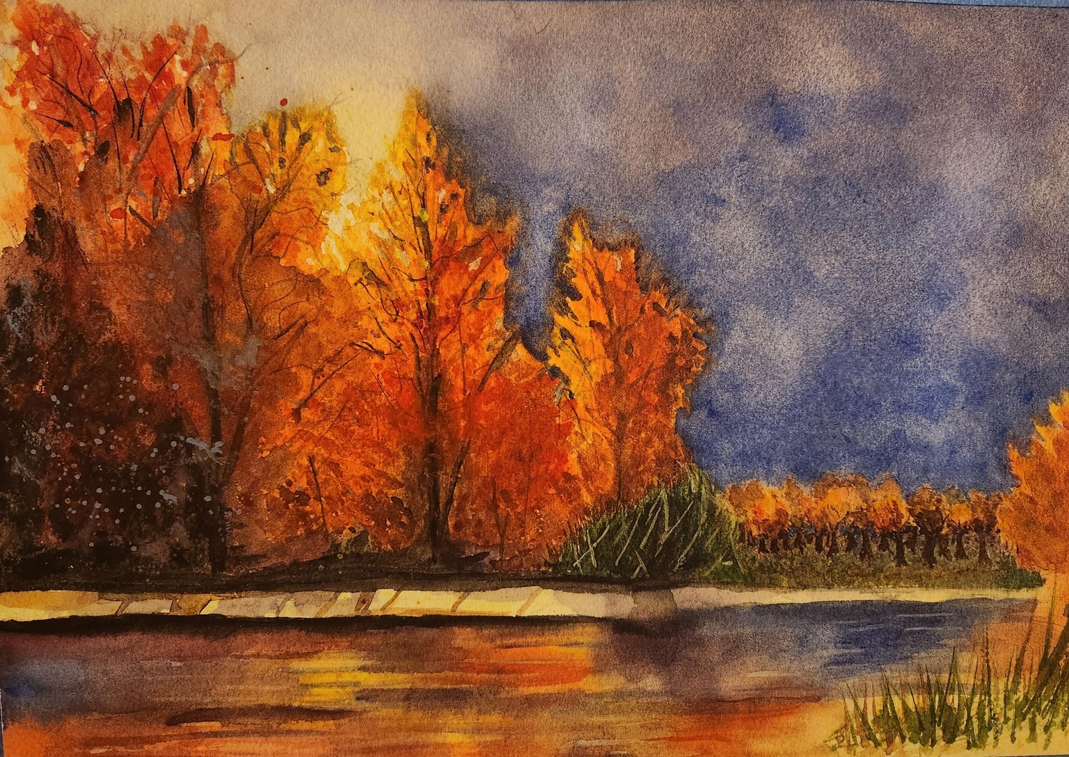 Autumn Landscape w/Will - image 2 - student project