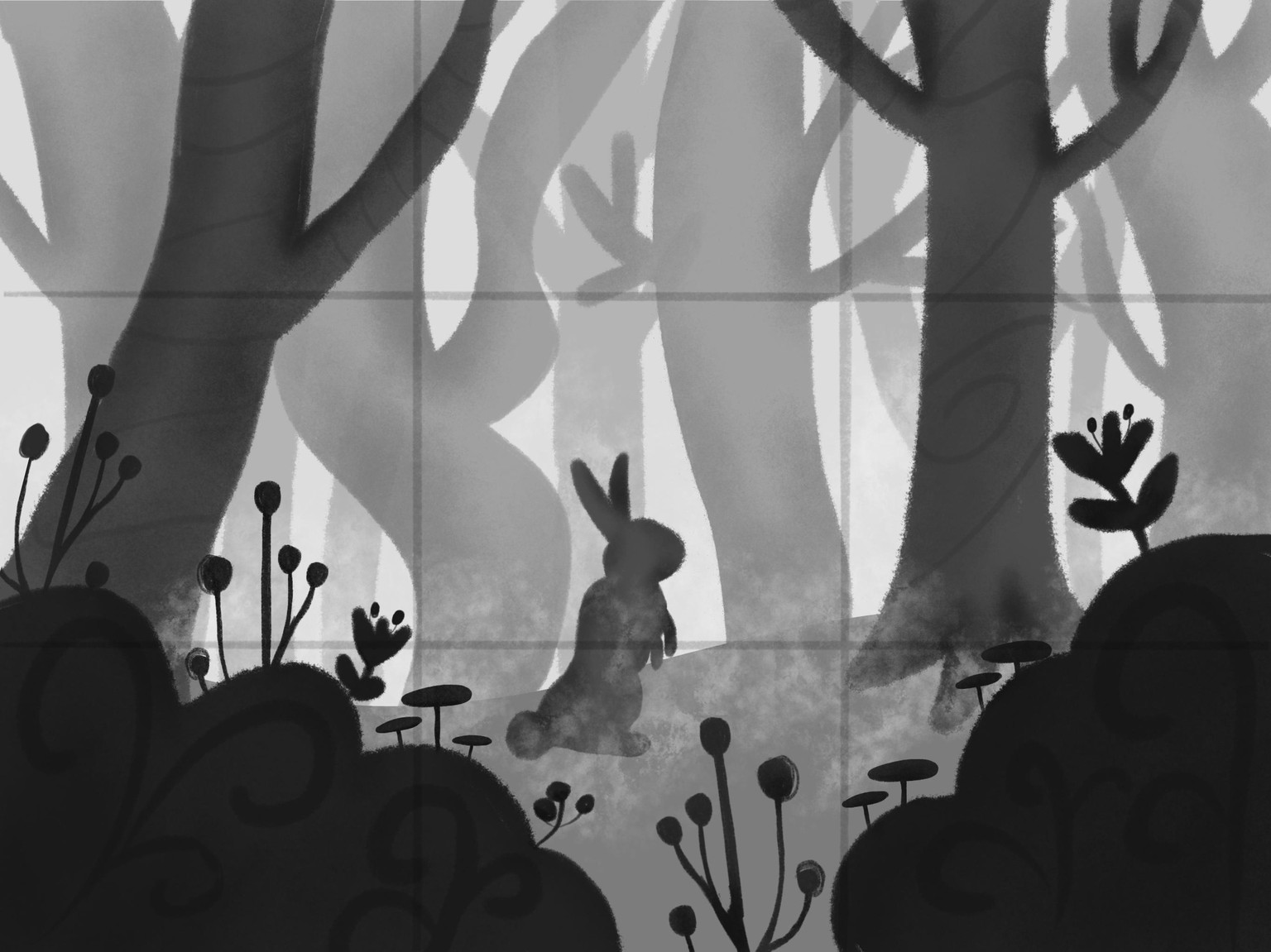 Entering Space - An Introduction to Perspective in Procreate - image 2 - student project