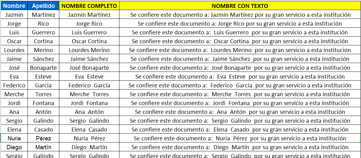 Curso de EXCEL - image 2 - student project