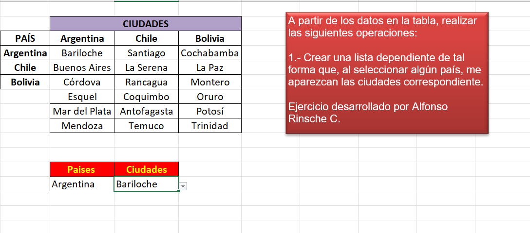 Curso de EXCEL - image 1 - student project