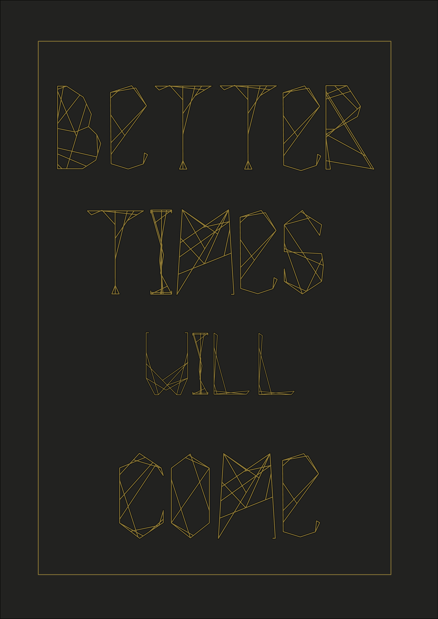 Grid-Based Typeface - image 1 - student project