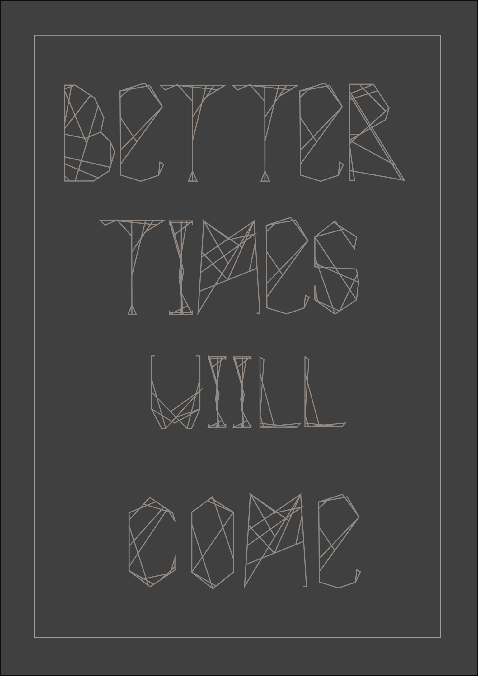 Grid-Based Typeface - image 2 - student project