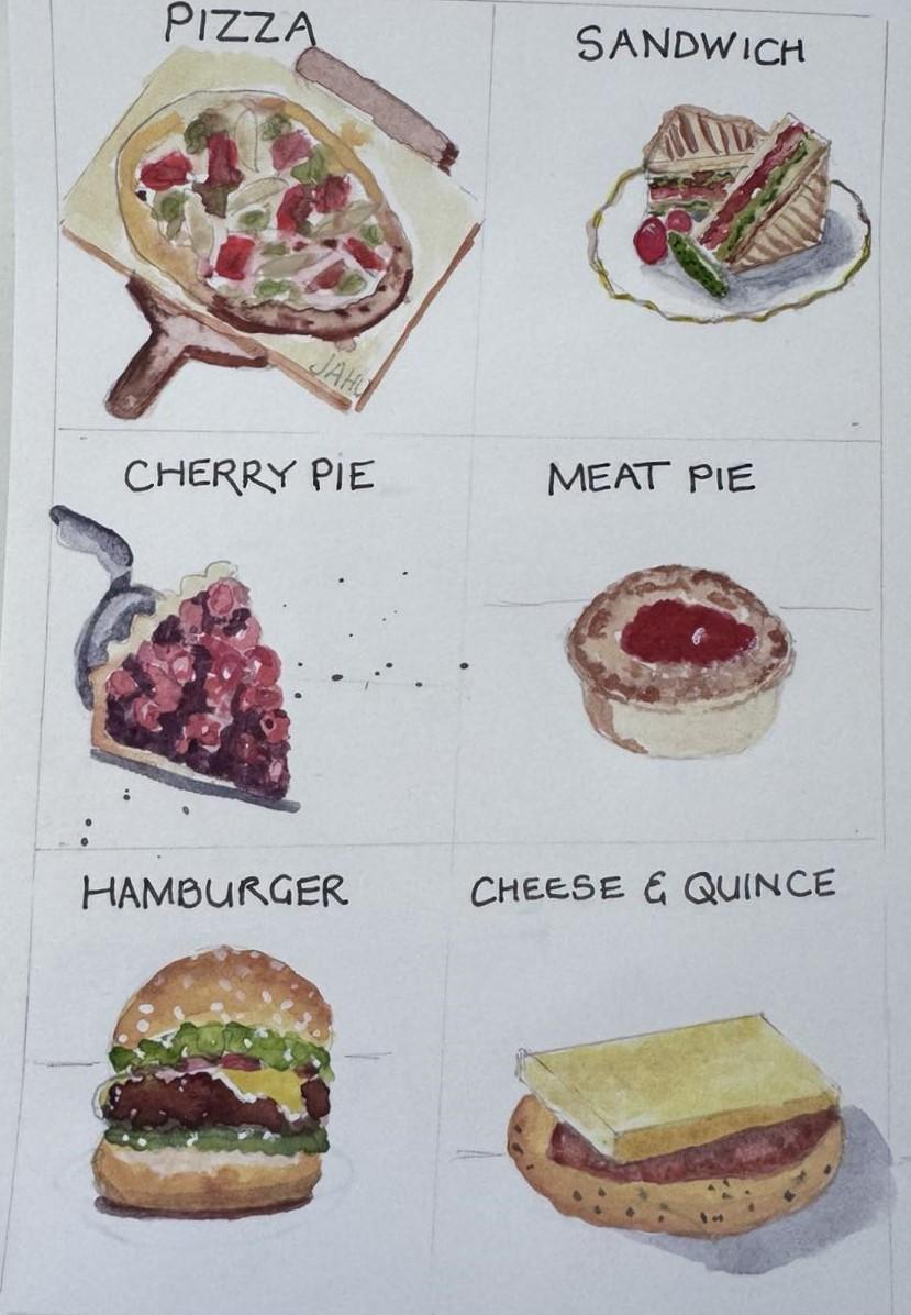 Food and drink sketches with Amy - image 2 - student project