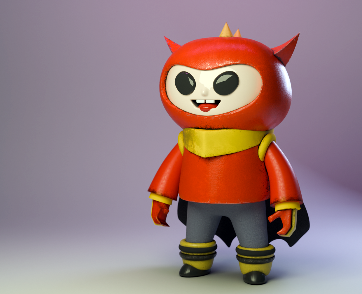 Blender Render Devil Dude - image 1 - student project