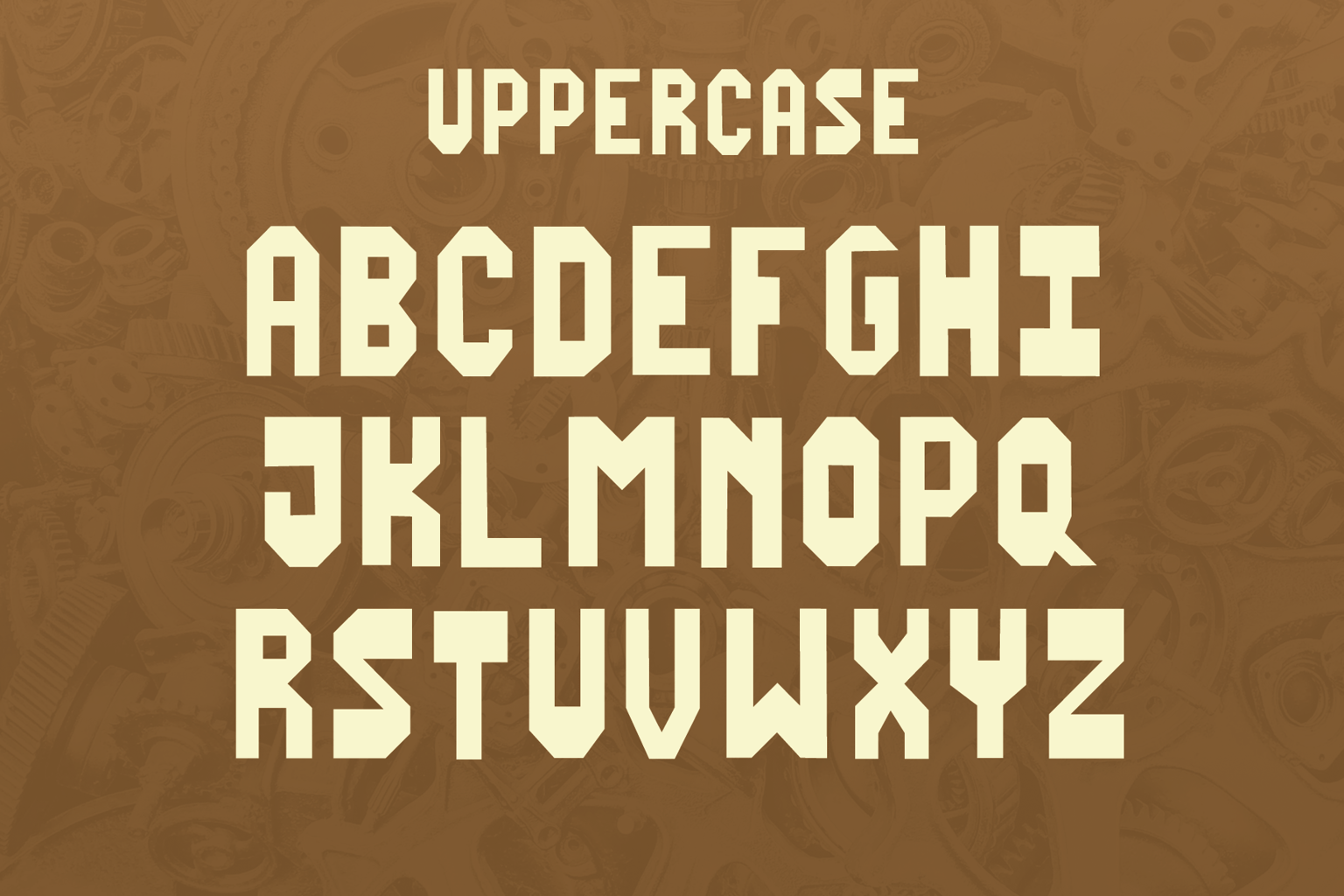 Smokestack - Industrial Style Font - image 1 - student project