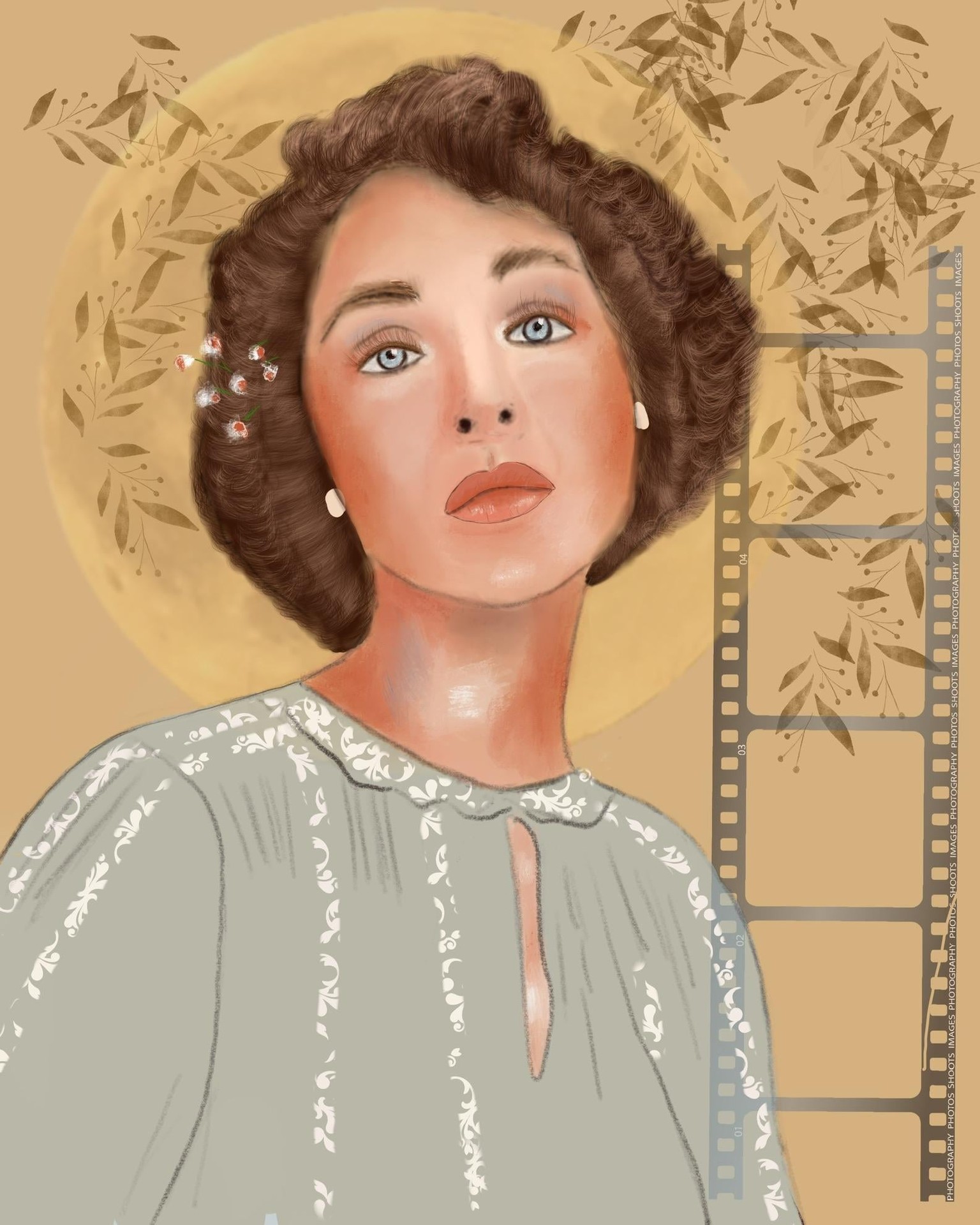 Digital portrait - image 3 - student project