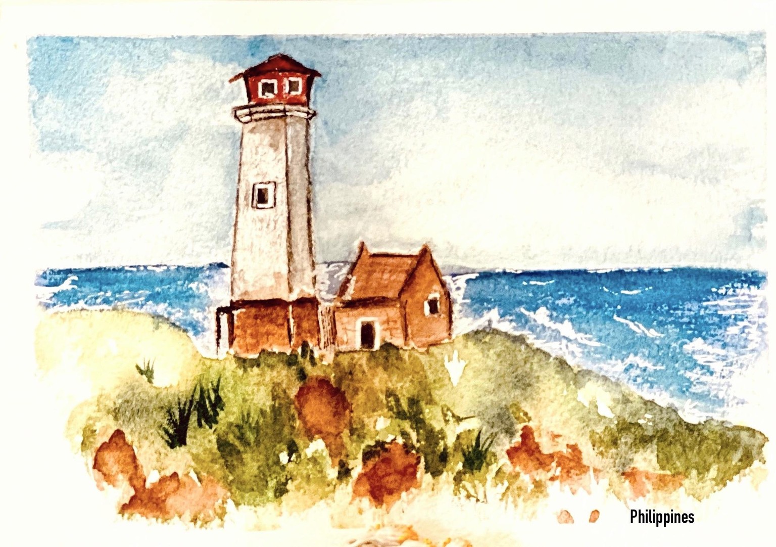 Watercolor Travel Landscape  Painting - image 11 - student project