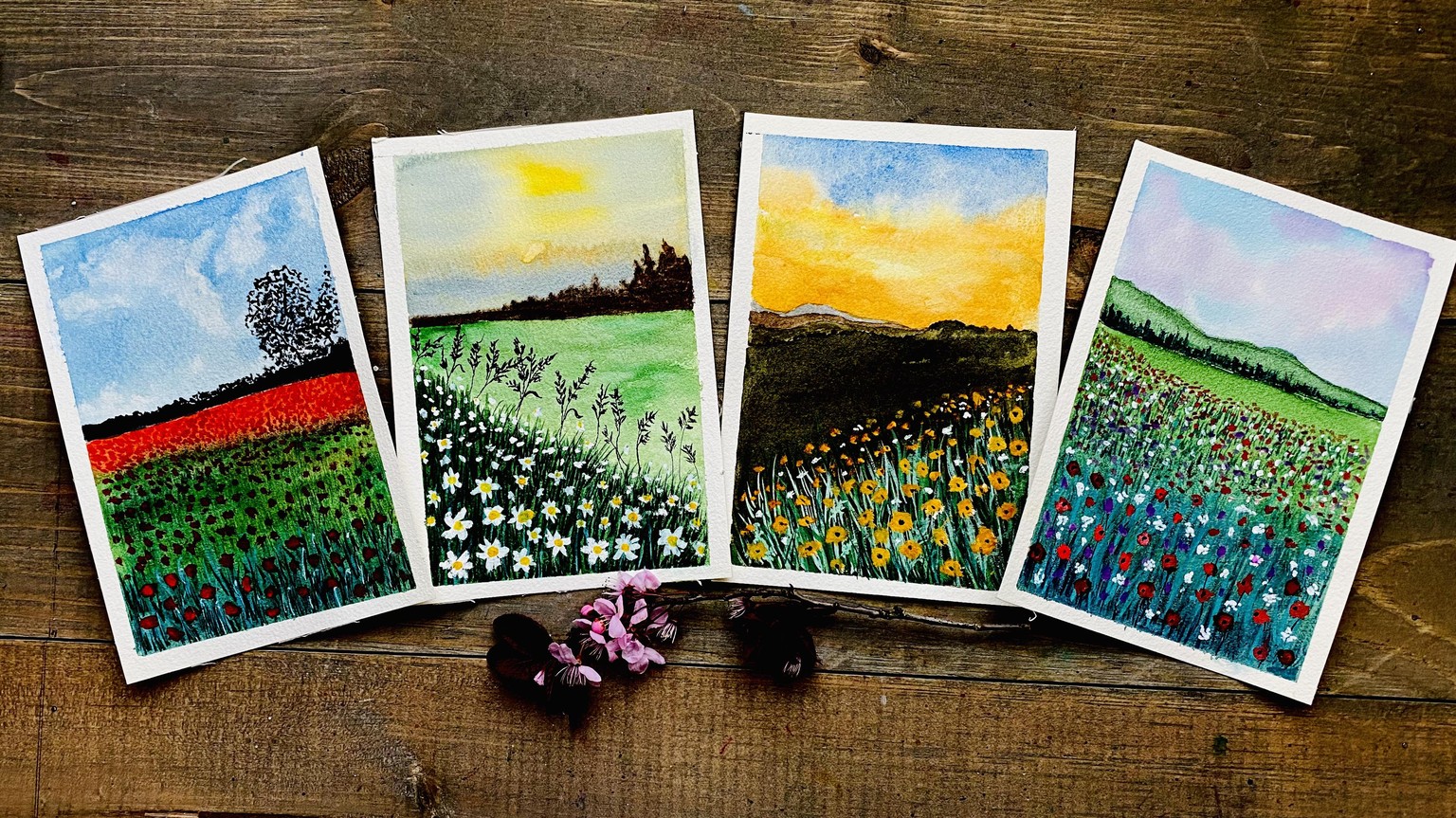 Floral fields - image 1 - student project