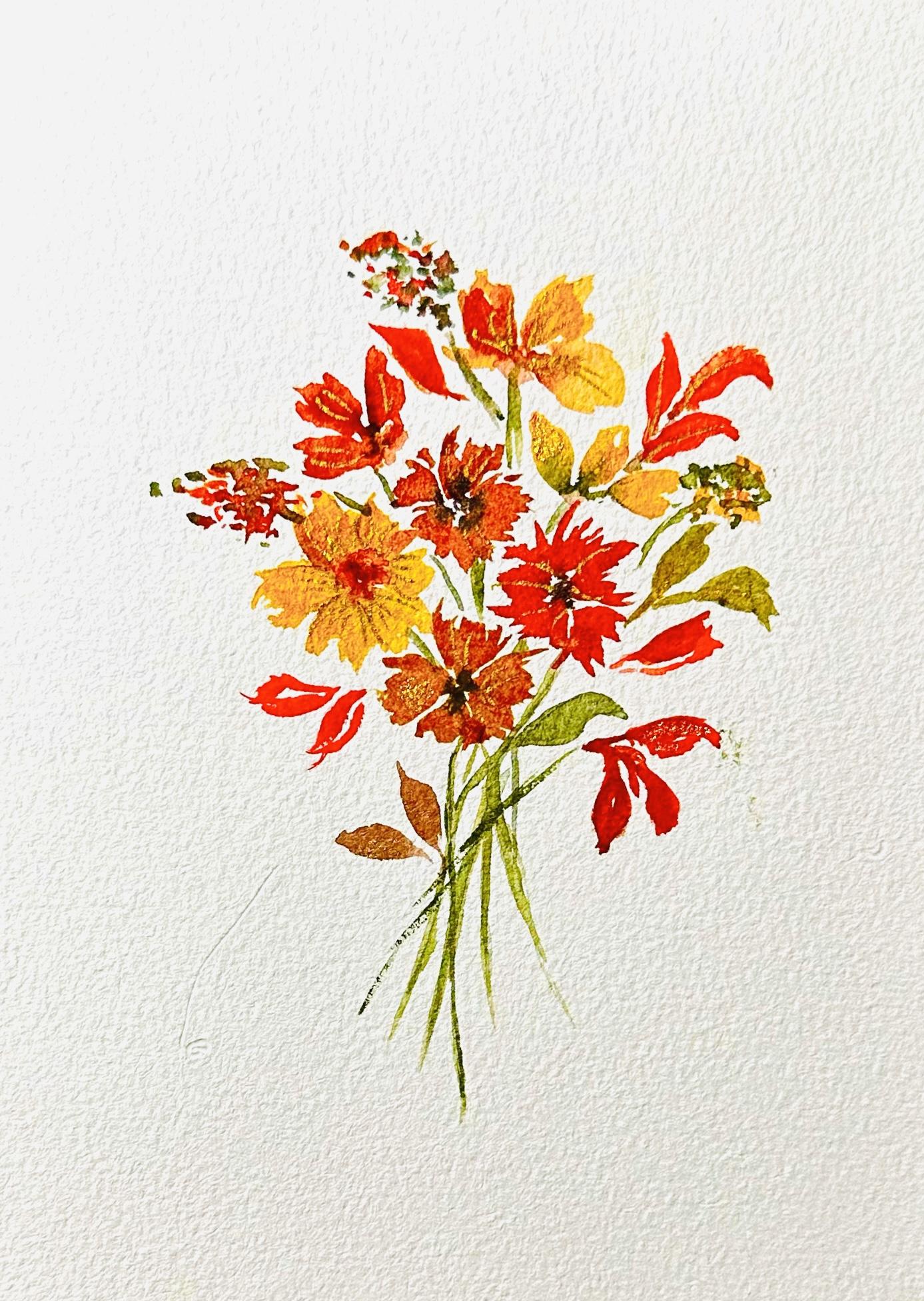 Autumn flowers - image 2 - student project