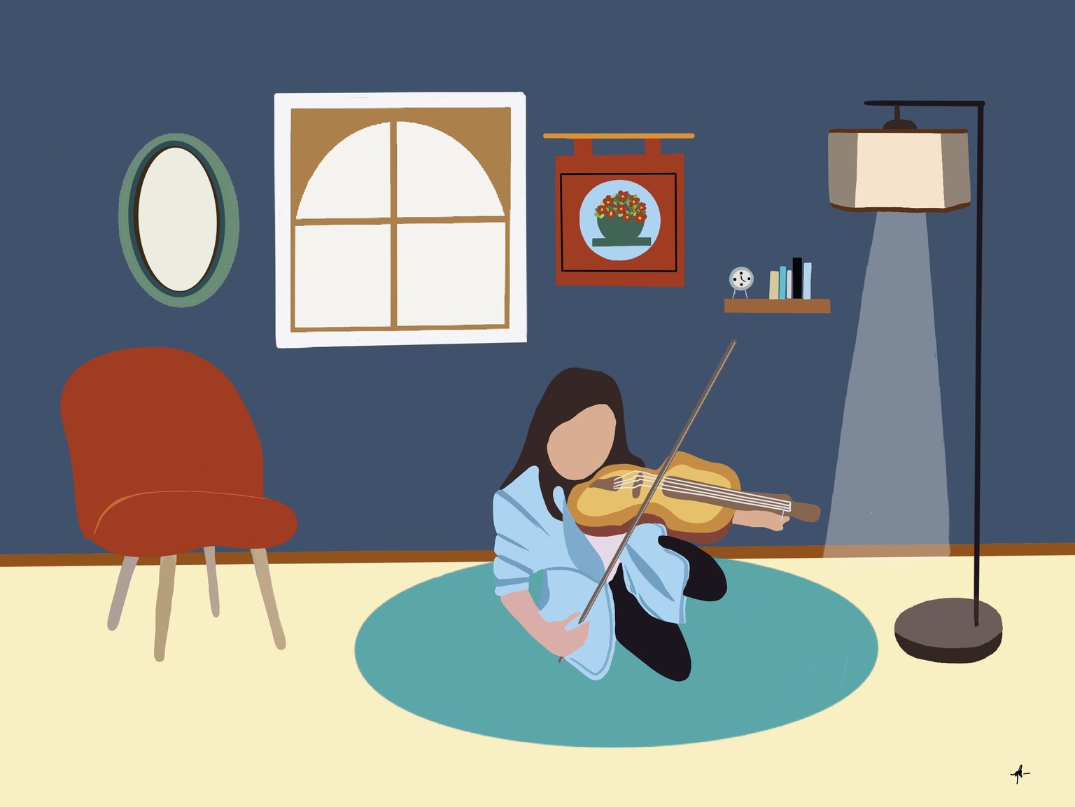Character illustration - image 1 - student project