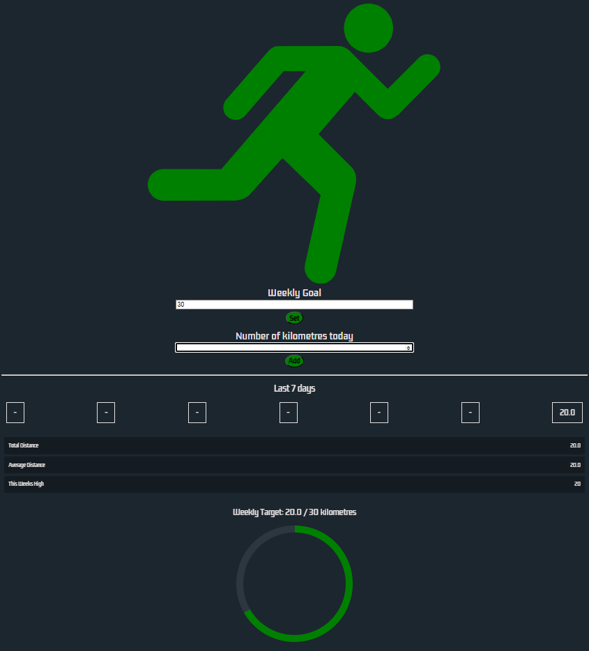 Running Tracker - image 1 - student project