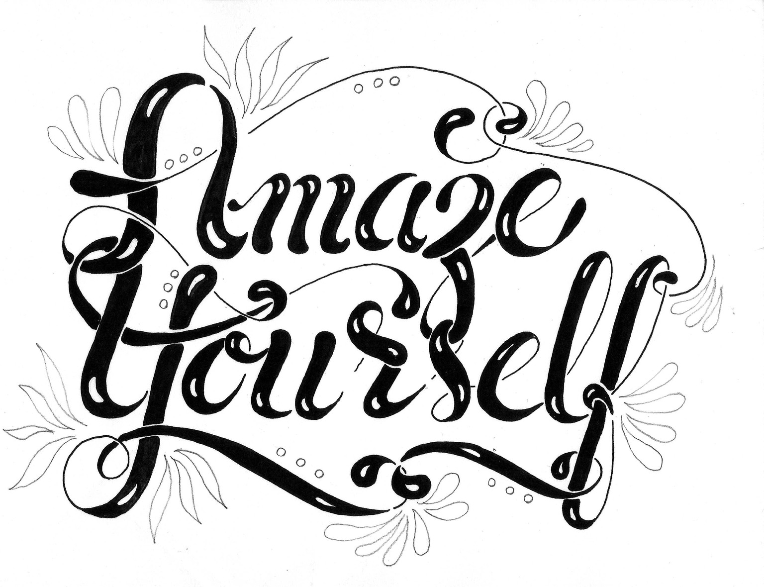 Hand Lettering Steps and Version Ideas - image 3 - student project