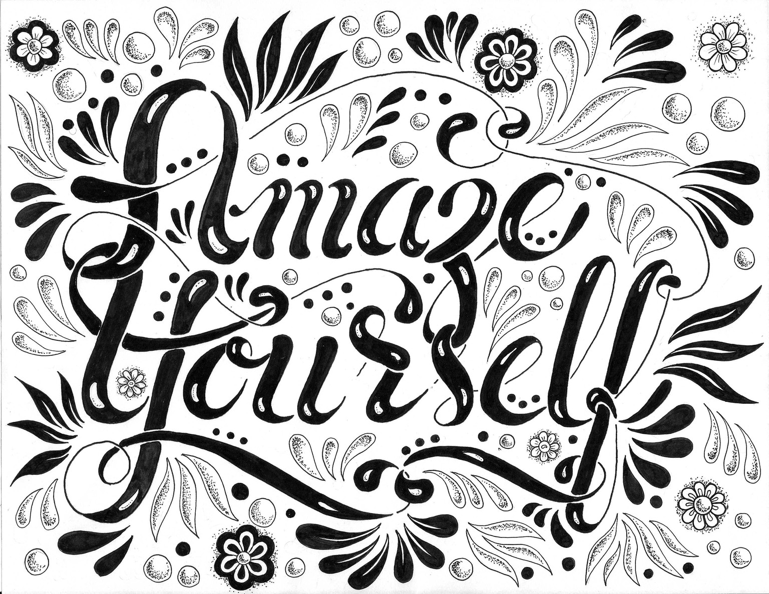 Hand Lettering Steps and Version Ideas - image 5 - student project