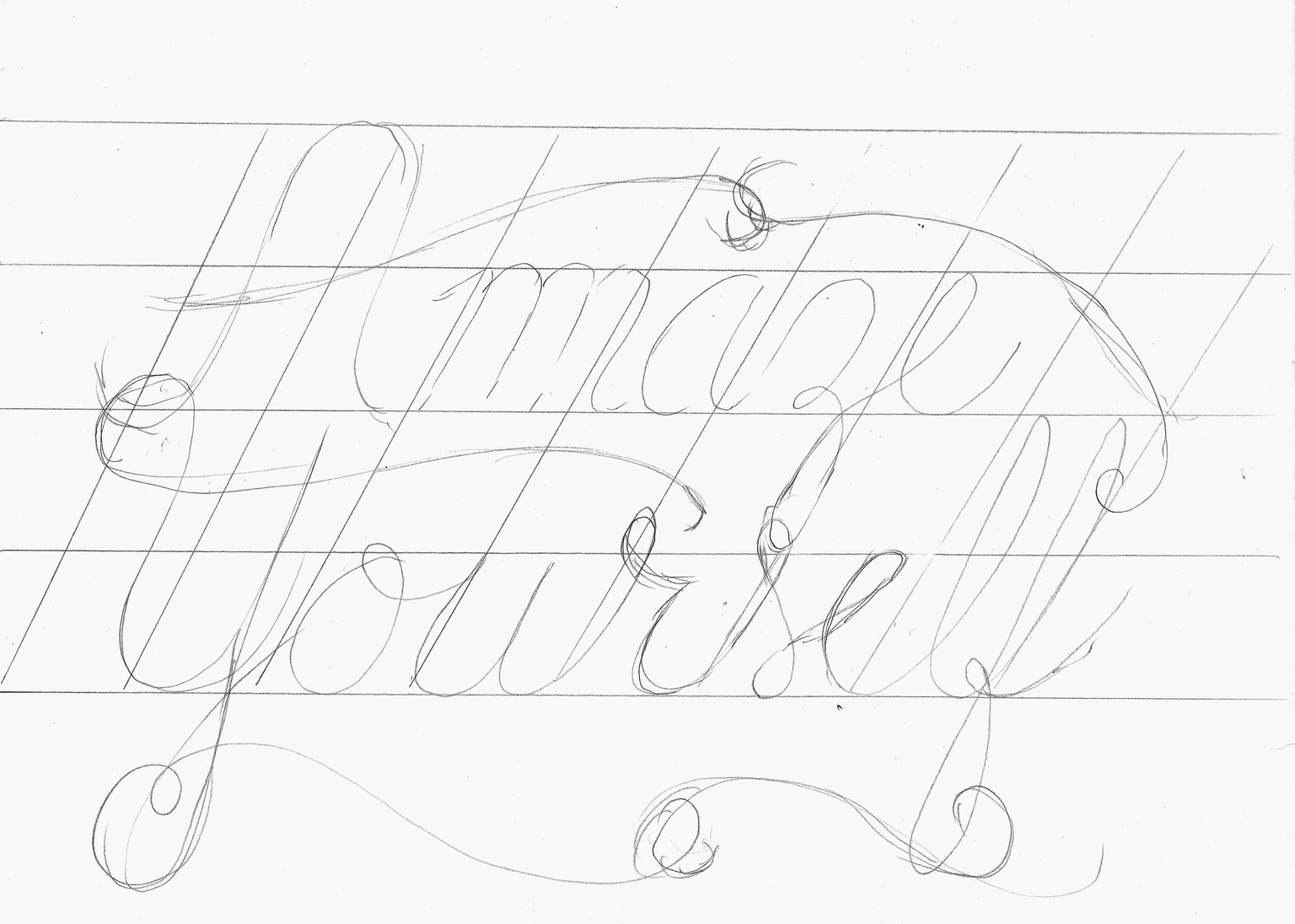 Hand Lettering Steps and Version Ideas - image 1 - student project