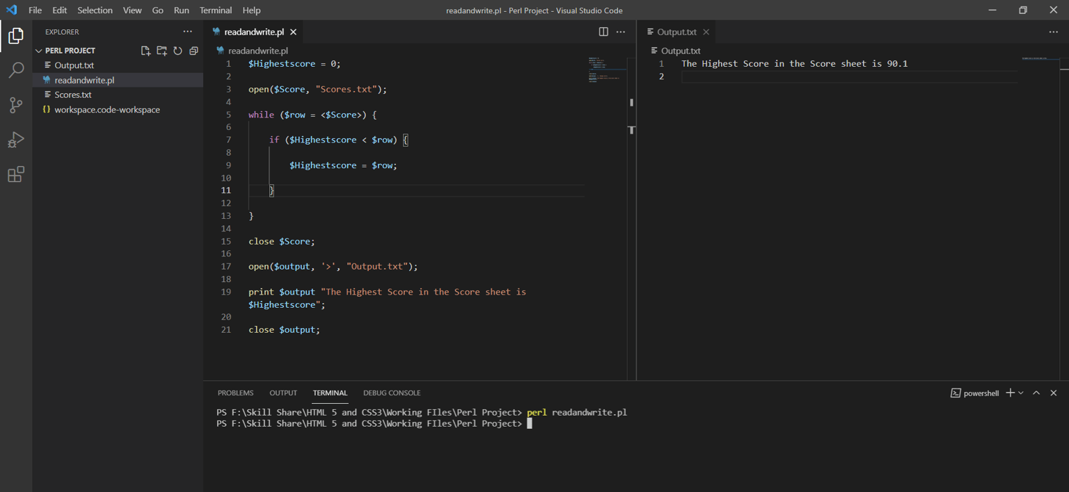 Perl Project - image 1 - student project