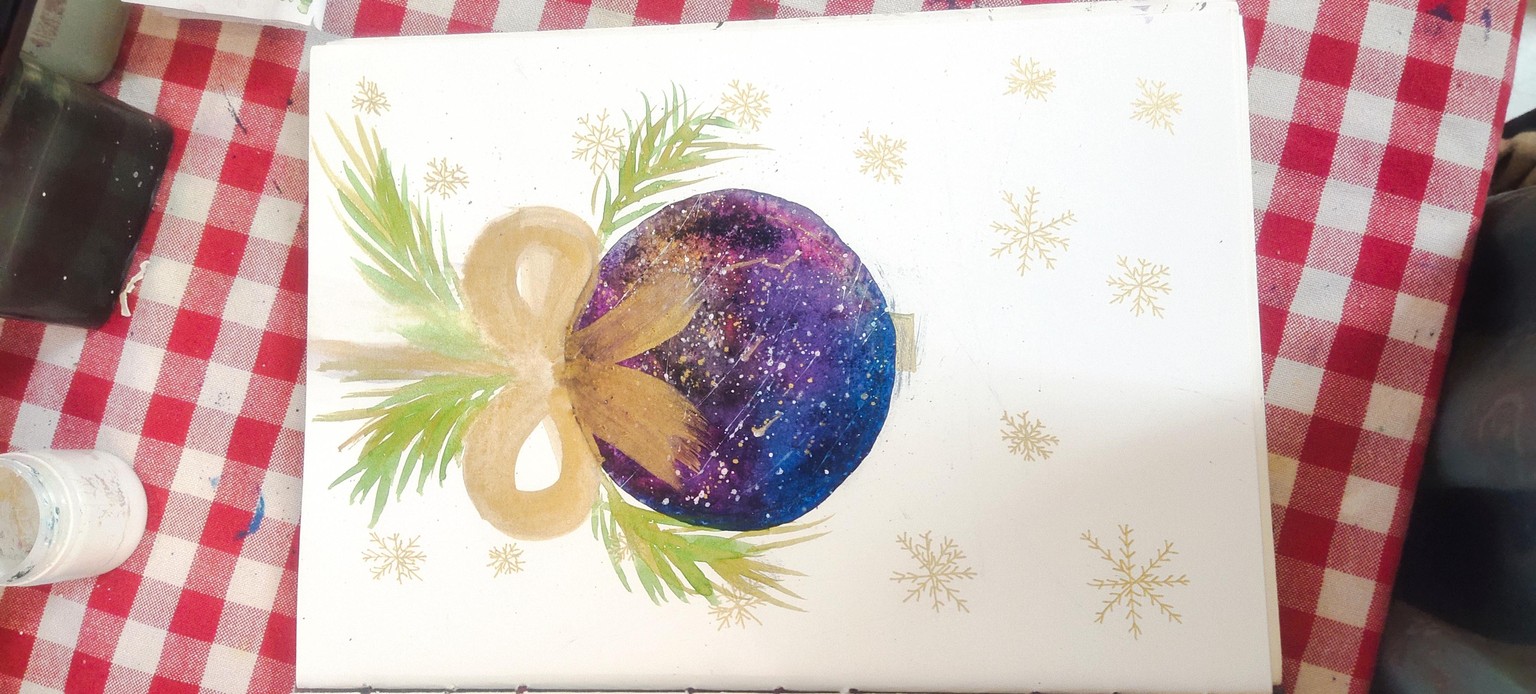 Galaxy bauble - image 2 - student project