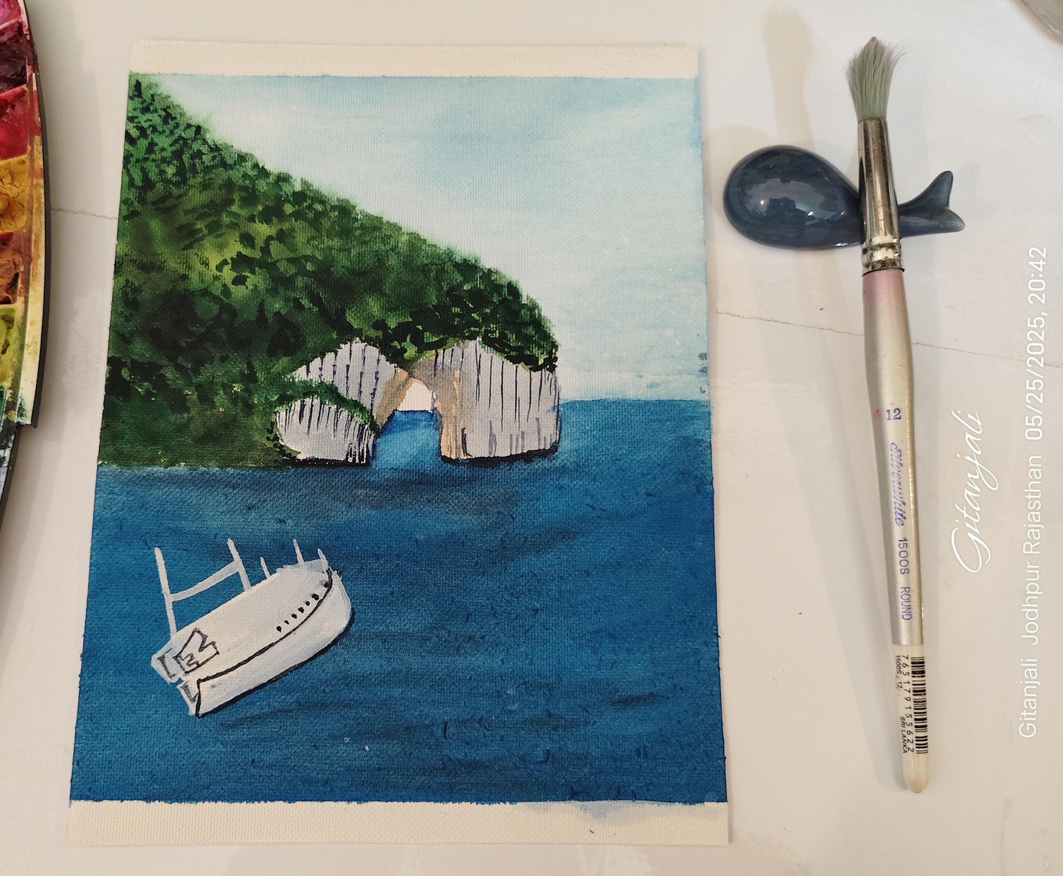 Watercolor depth - image 1 - student project