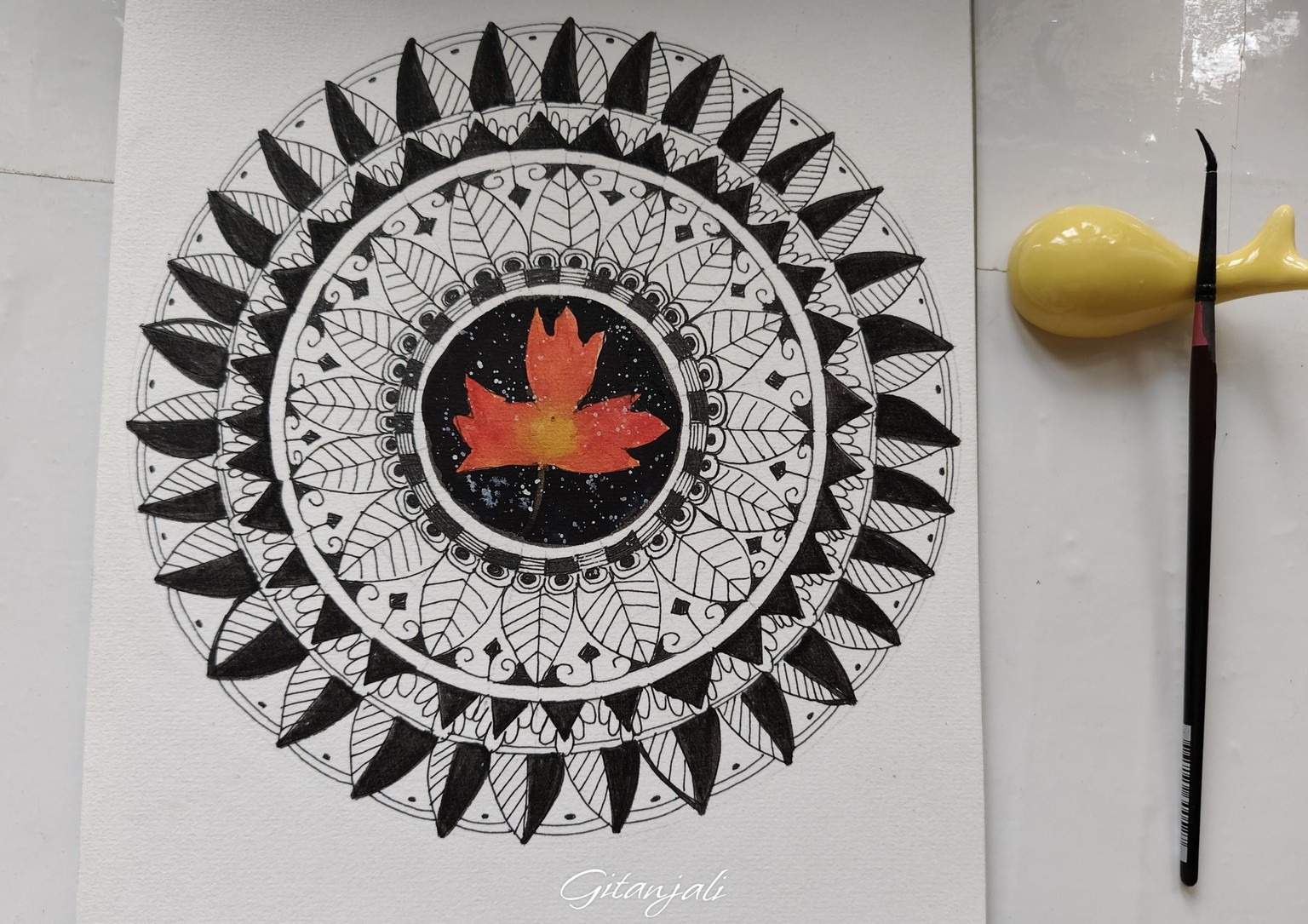 First mandala - image 6 - student project