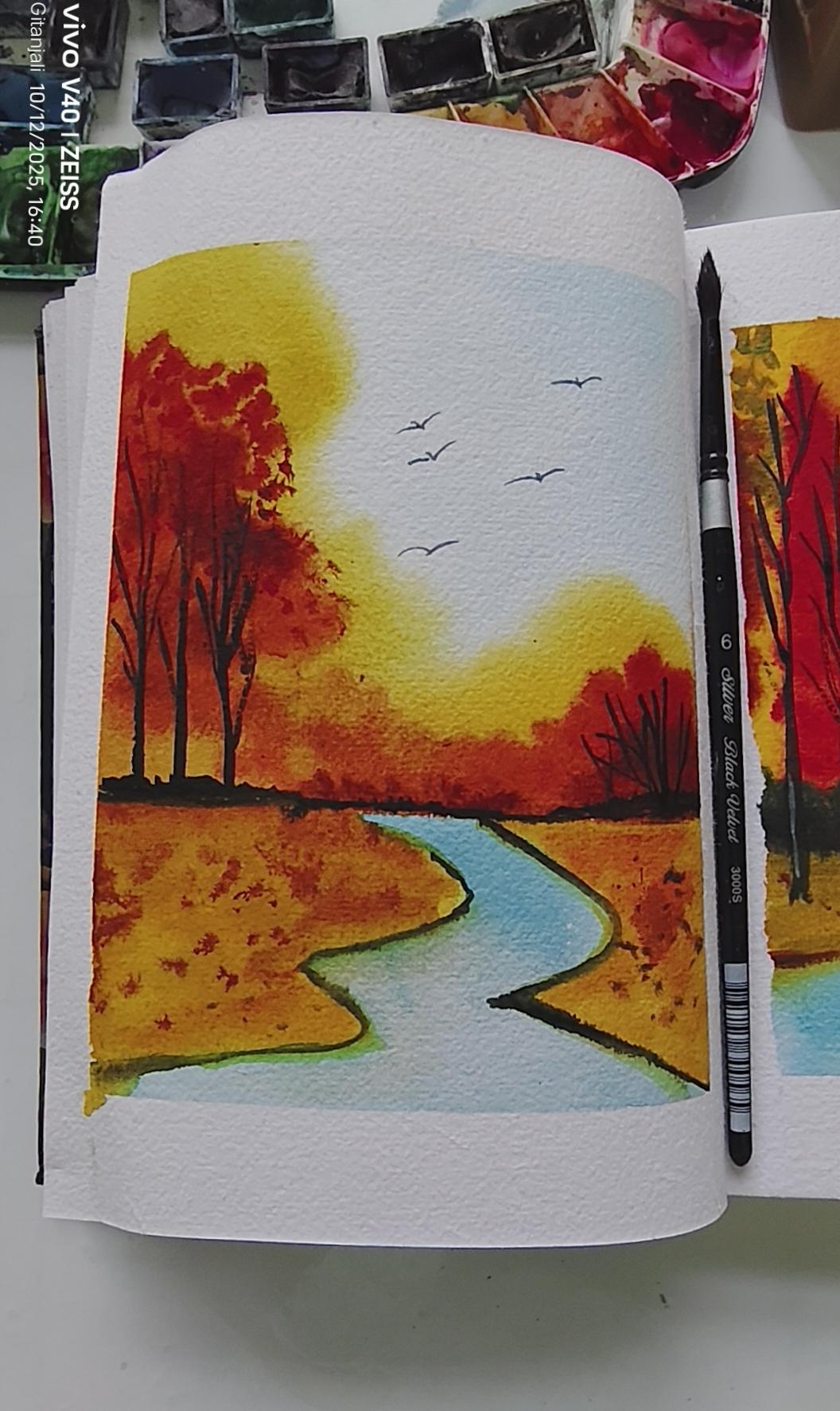 Fall scape 🍁🍁 - image 5 - student project