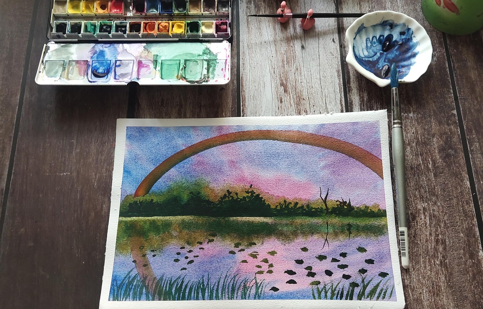 Rainbow sky - image 2 - student project