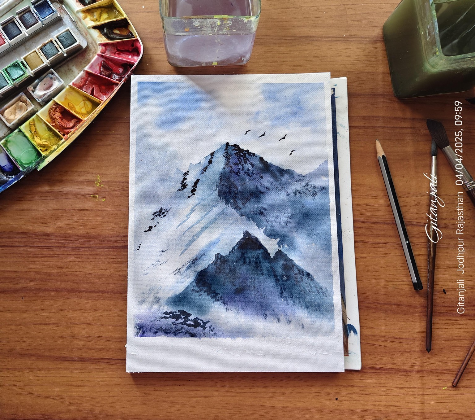 Dreamy mountain - image 2 - student project