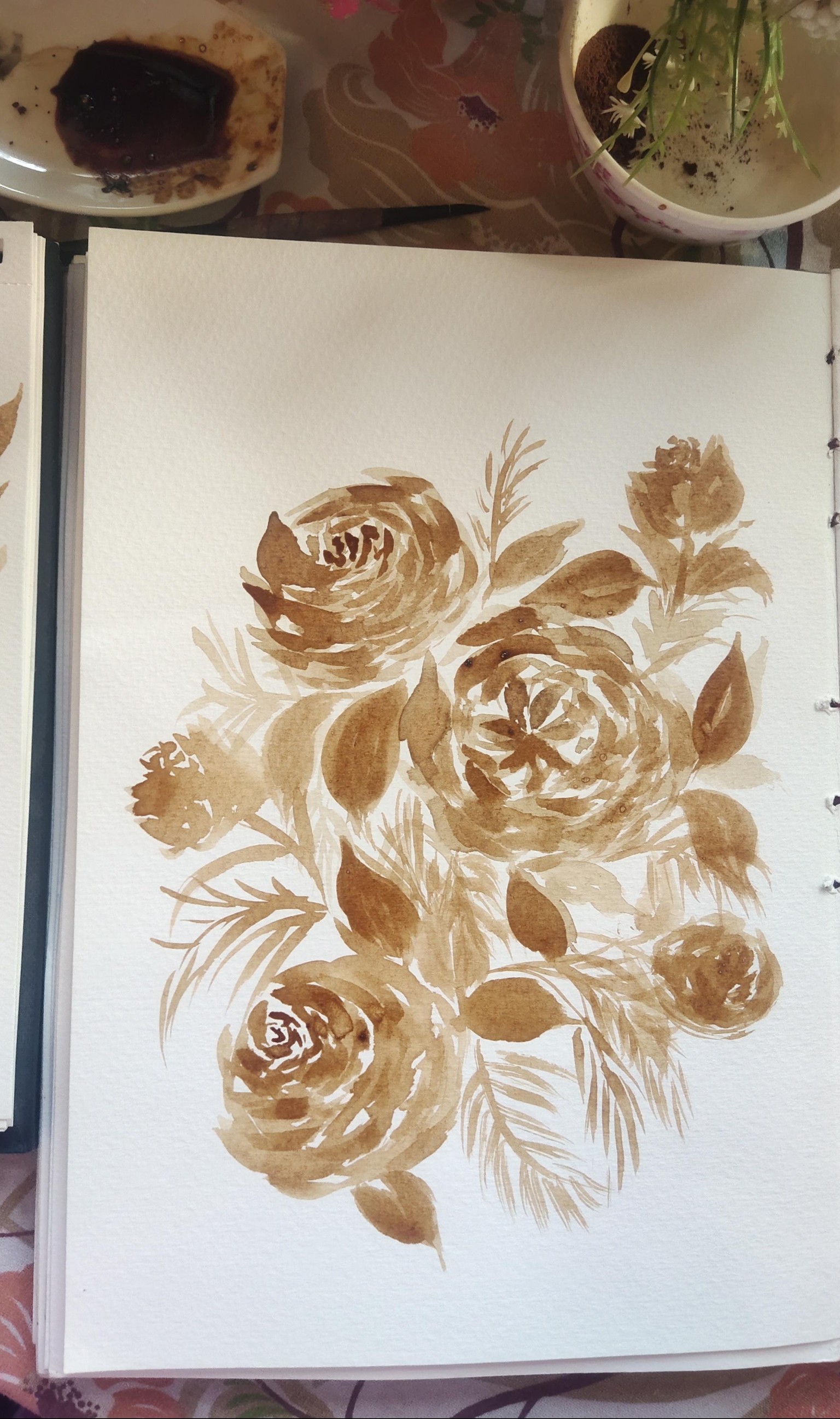 Coffee art - image 3 - student project