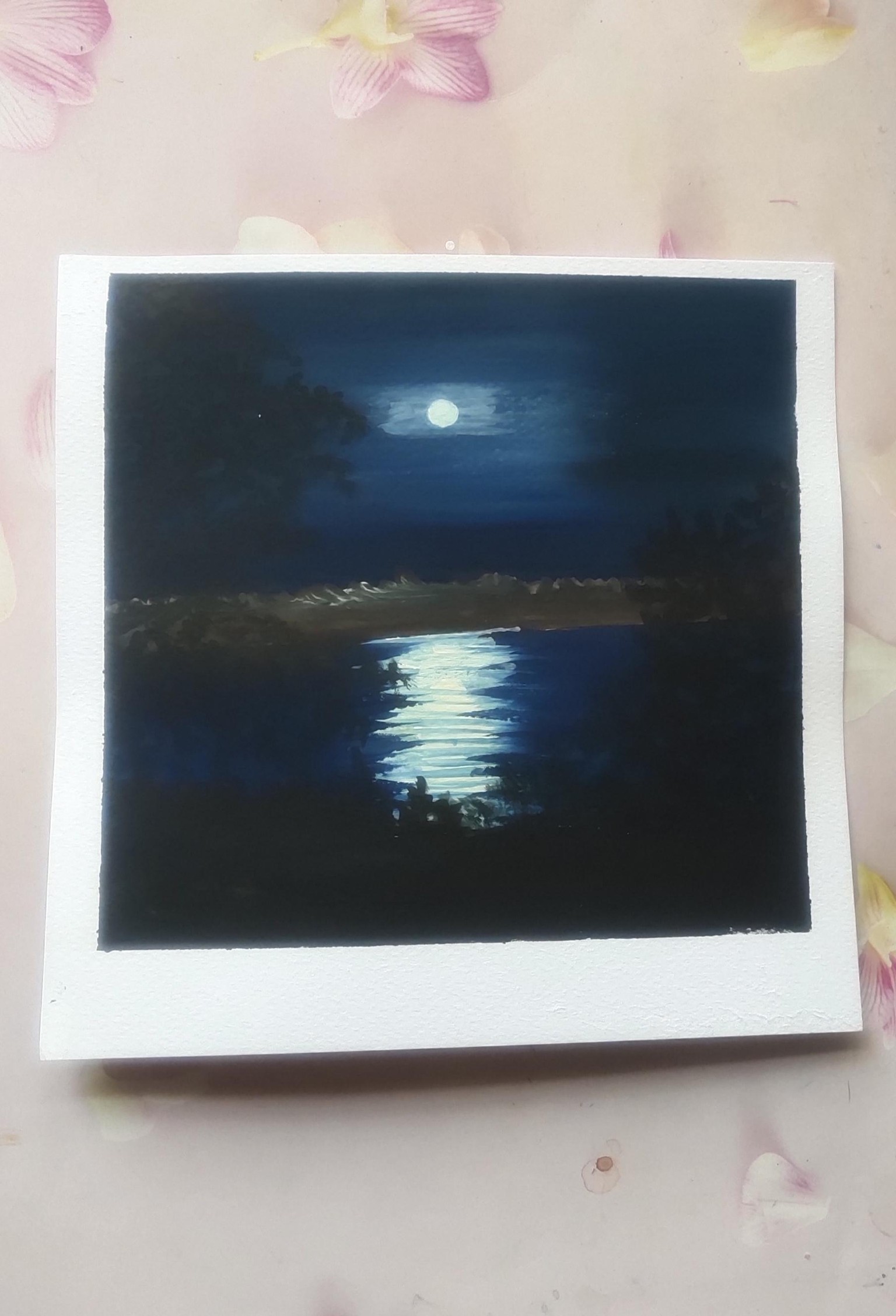 Unique gouache landscape - image 8 - student project