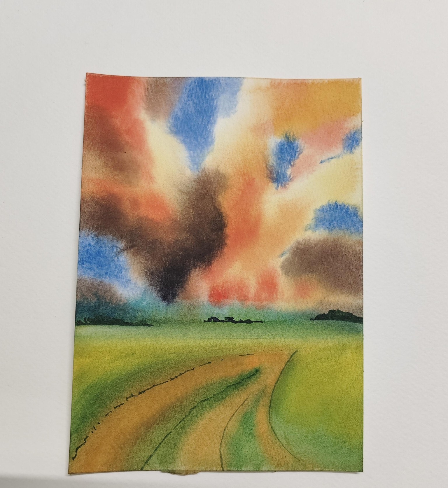 Impetuous watercolor - image 1 - student project