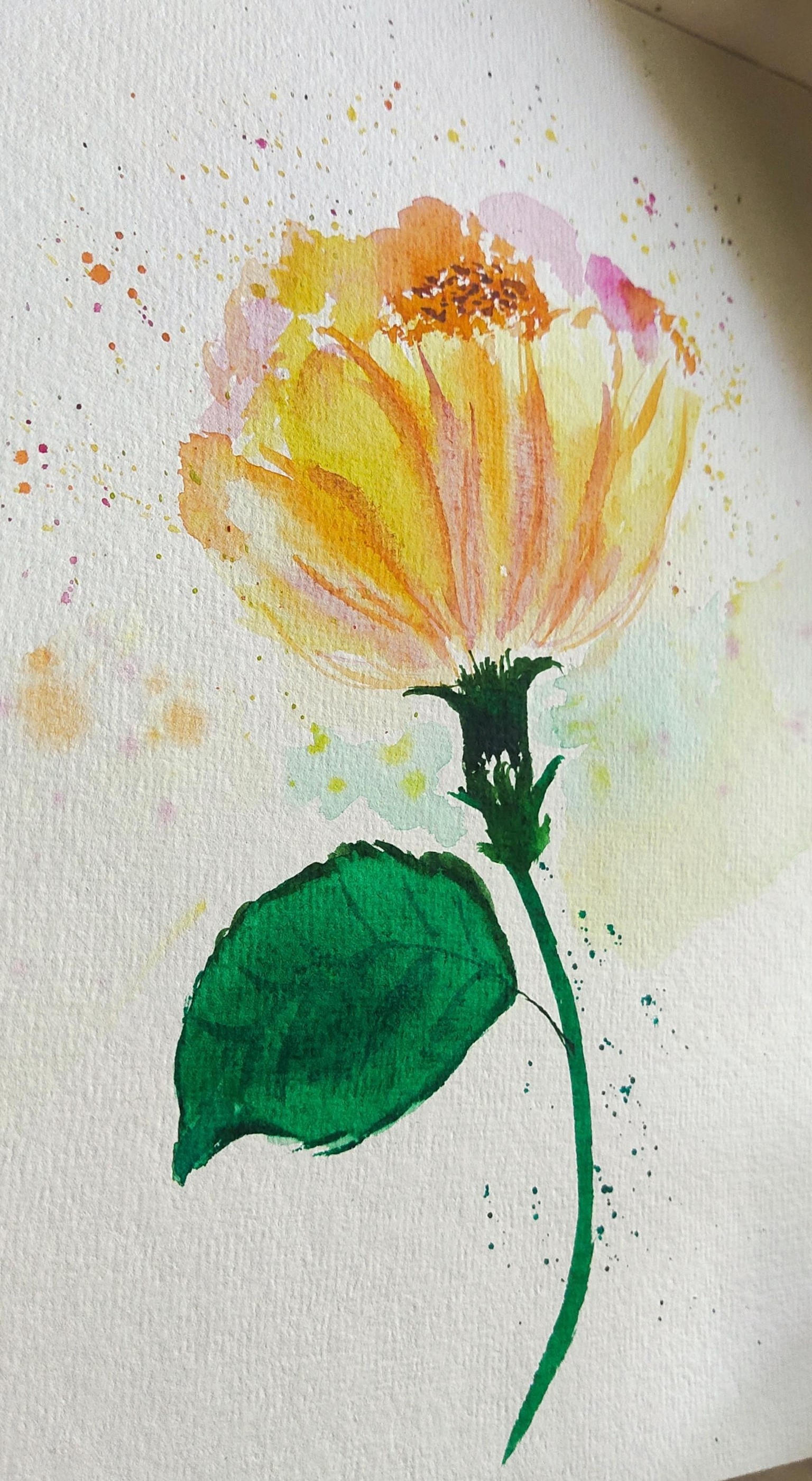 Tropical flower - image 2 - student project