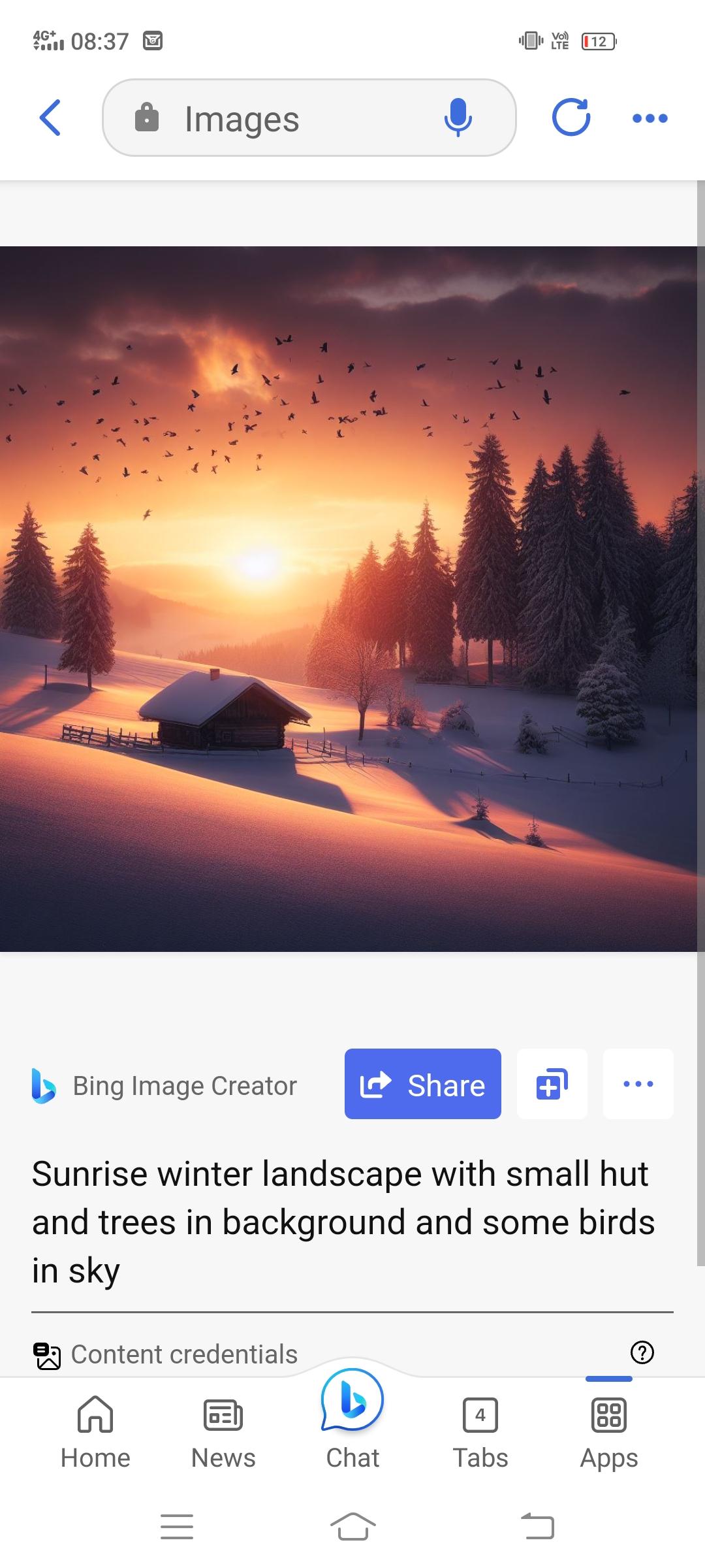 Holiday card with the help of AI - image 2 - student project