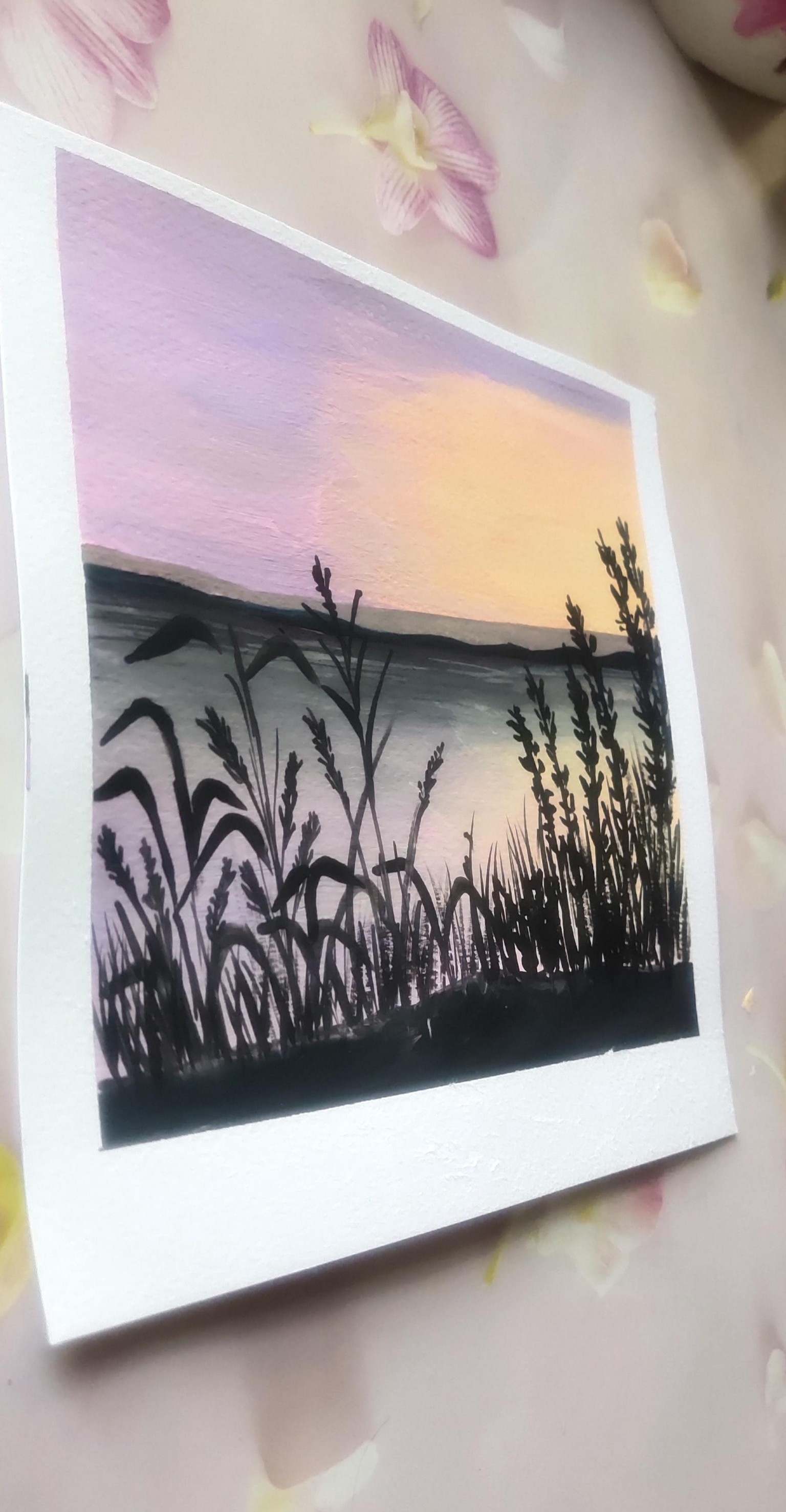 Unique gouache landscape - image 15 - student project