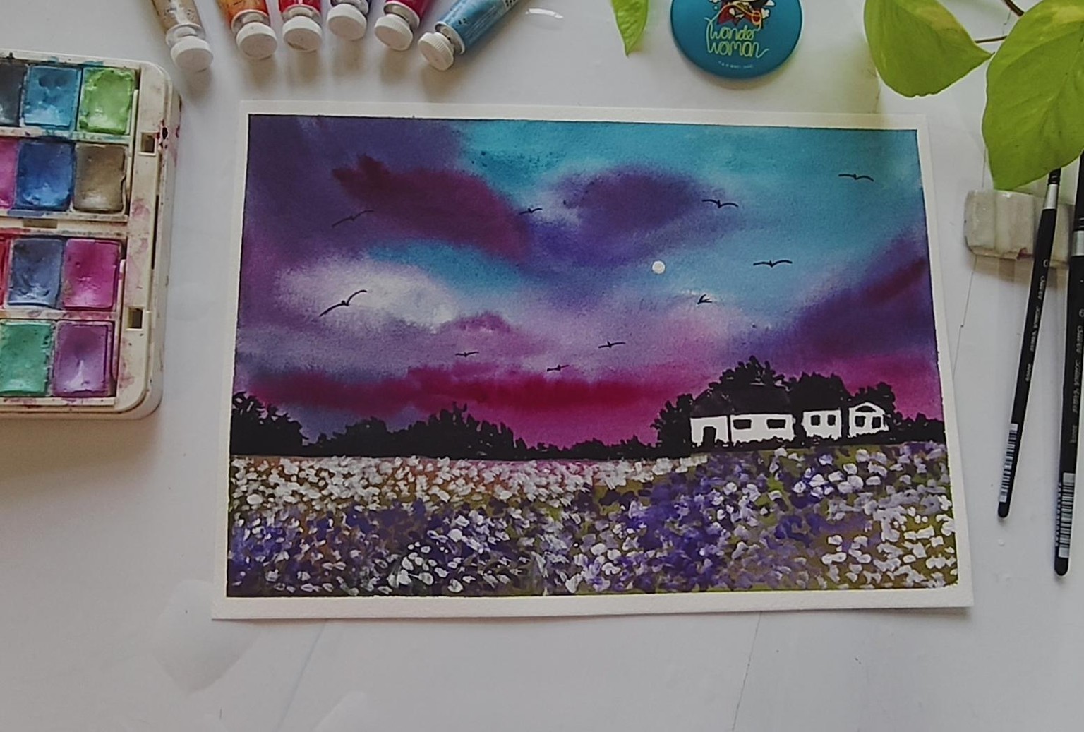 Pastel skyscape - image 5 - student project