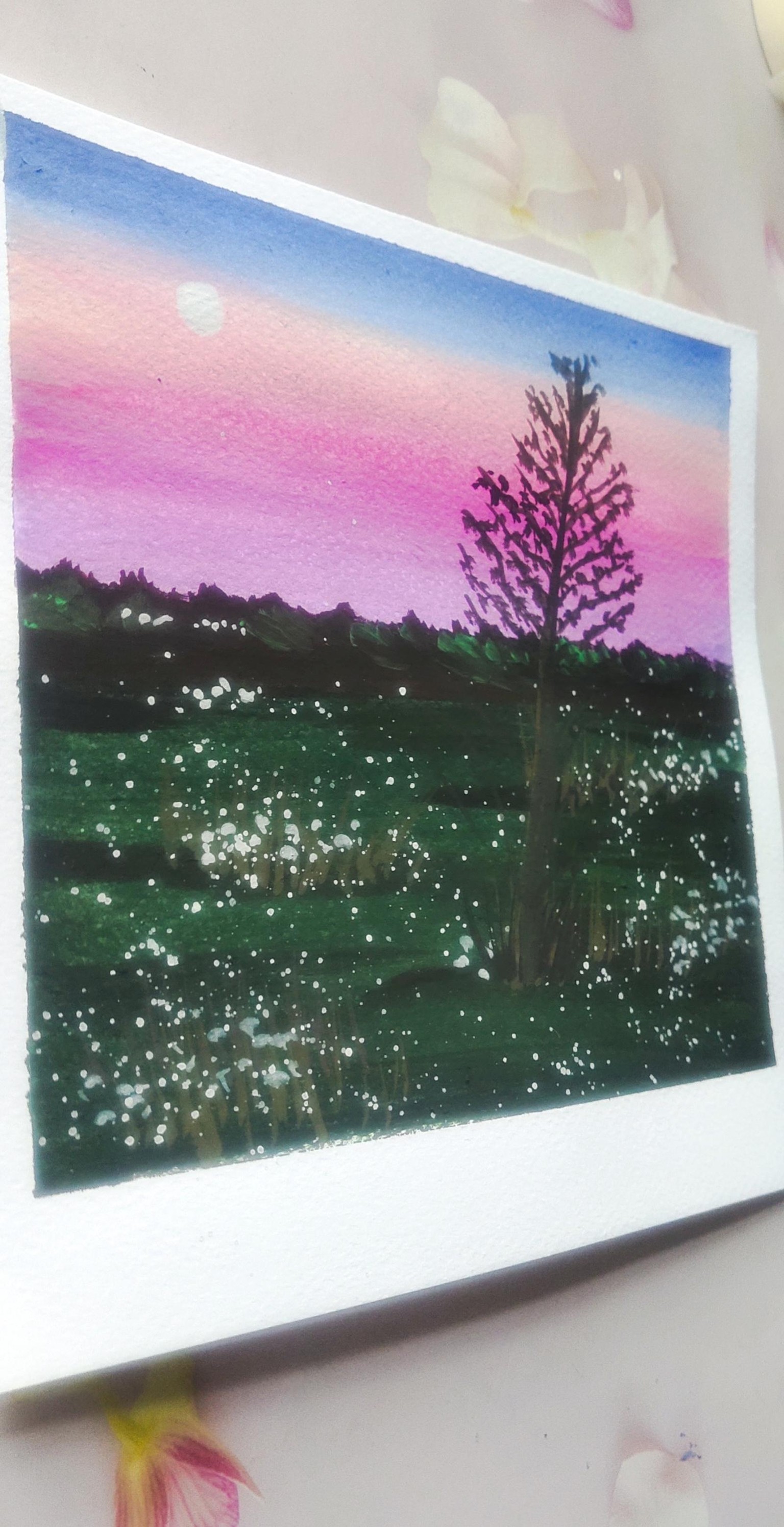Unique gouache landscape - image 11 - student project