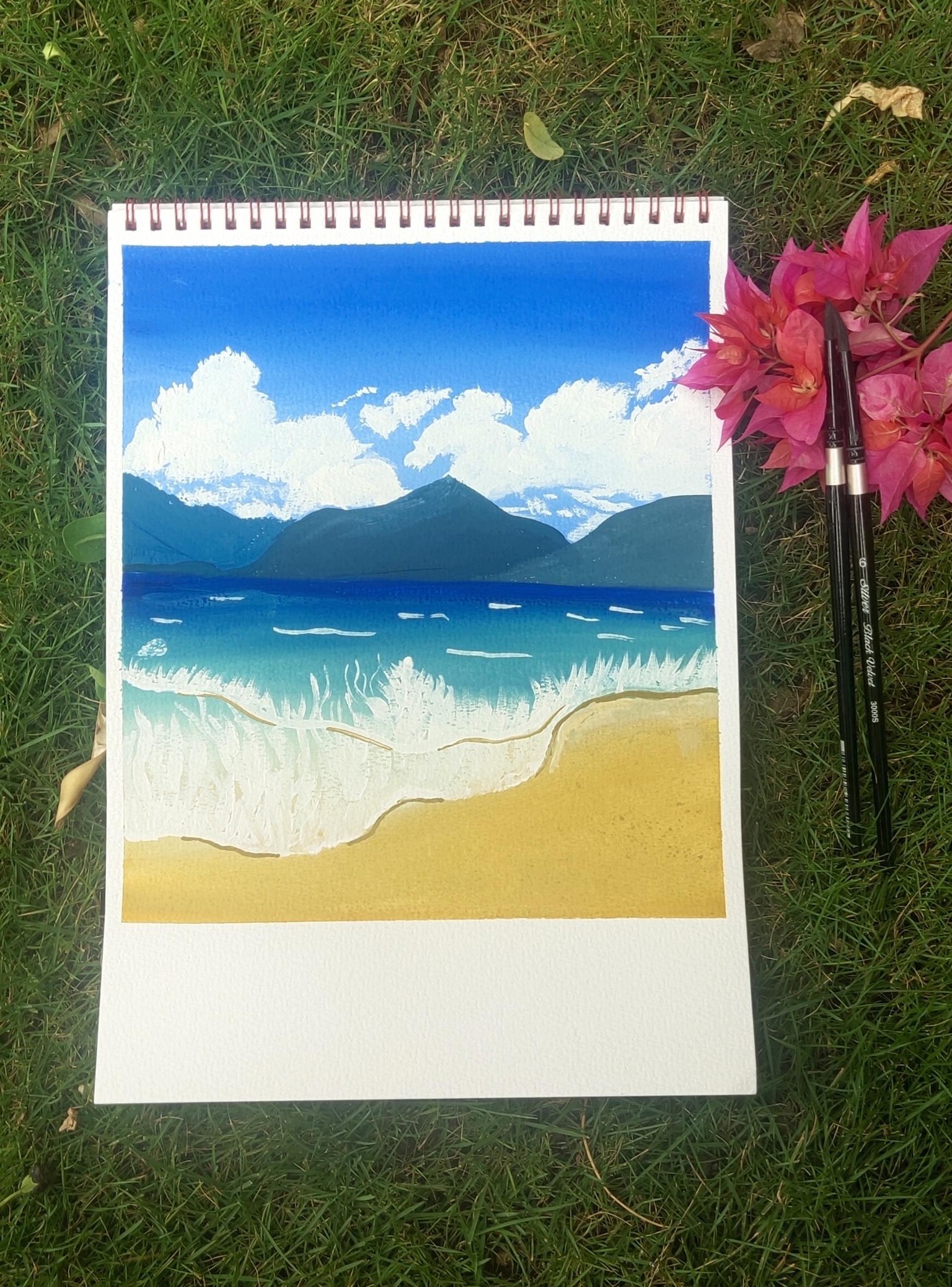 tropical beach class by payel mam - image 1 - student project