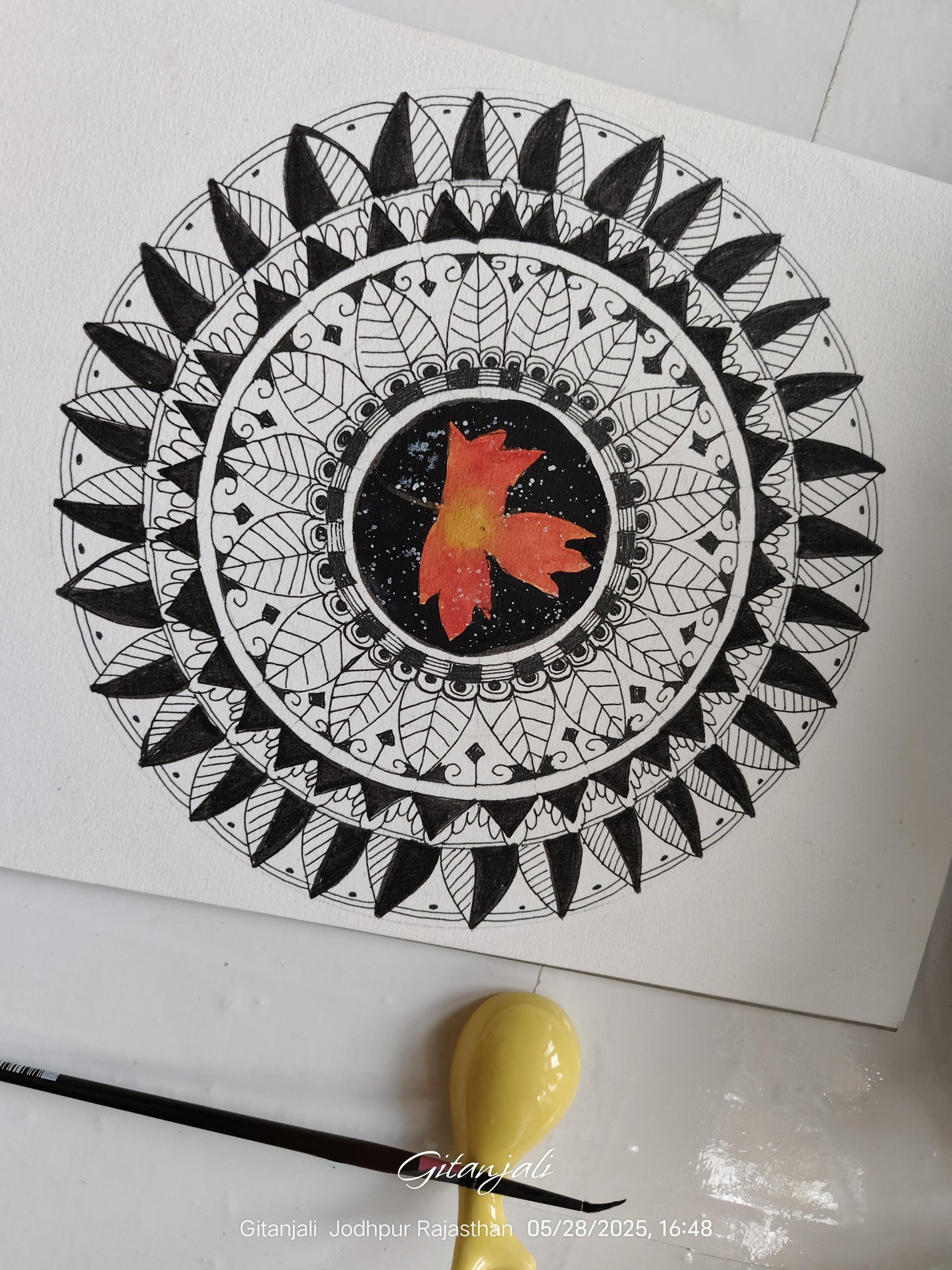 First mandala - image 4 - student project