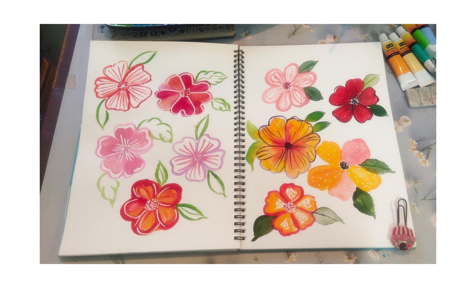 Different unique flowers - image 1 - student project