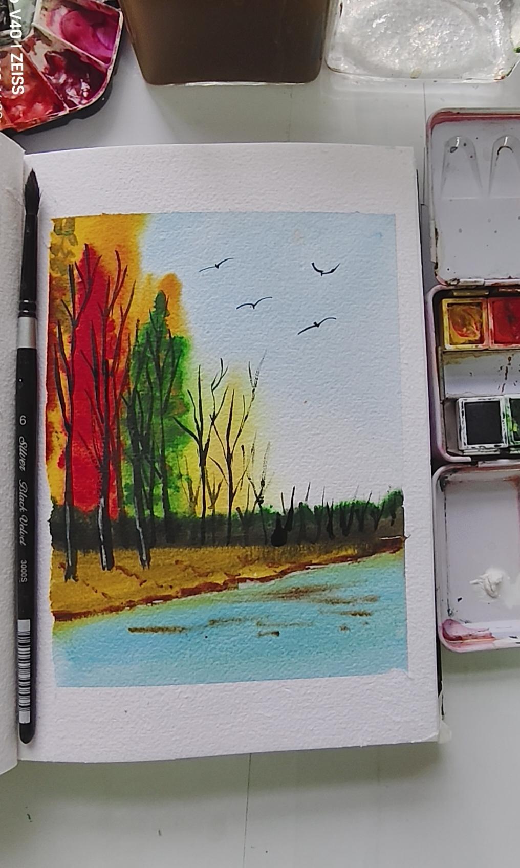 Fall scape 🍁🍁 - image 4 - student project