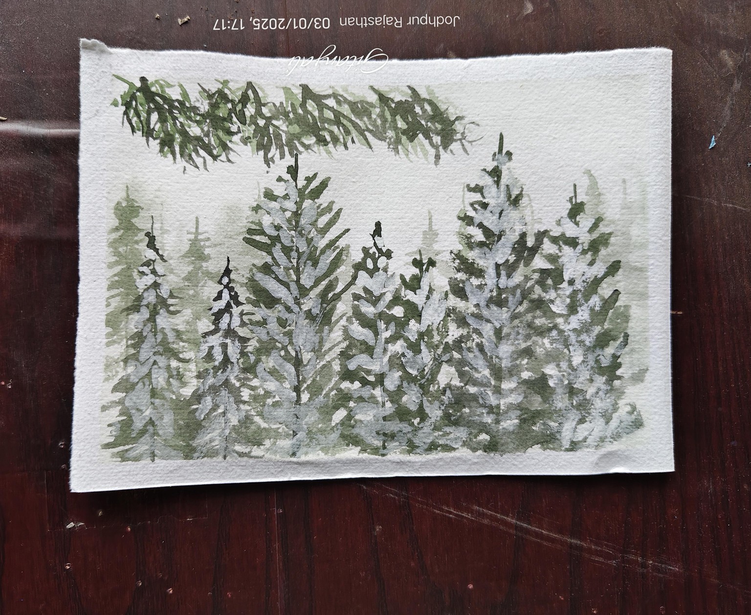 Gouache winters - image 4 - student project