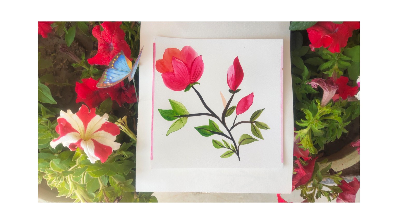 Depth knowledge of flower illustration - image 2 - student project