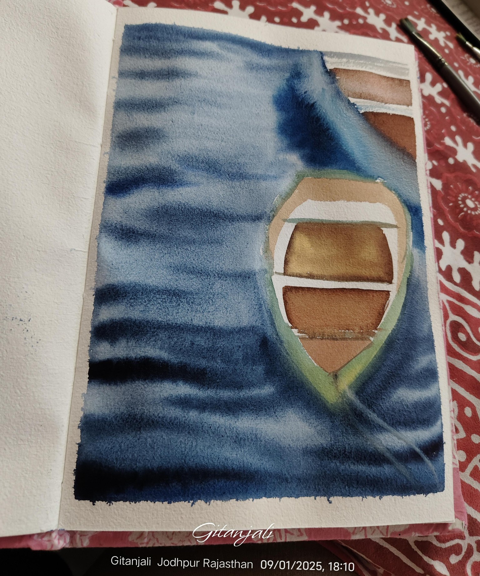 Boats and reflection - image 2 - student project