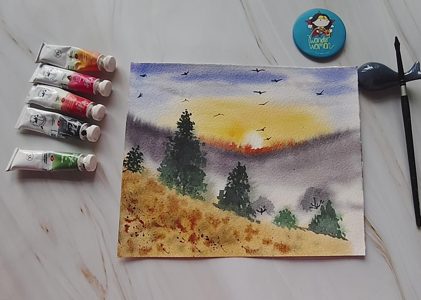 Atmospheric landscape with shanan ma'am - image 5 - student project